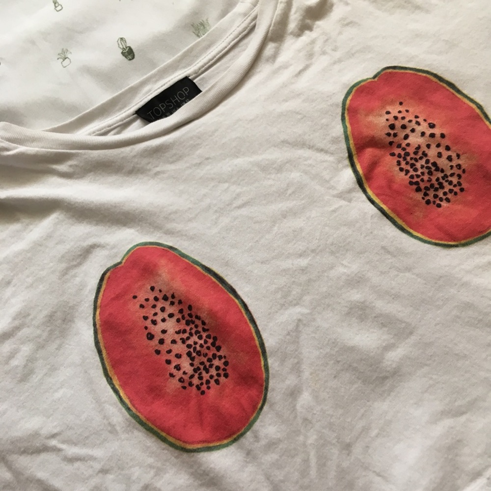 Topshop crop top